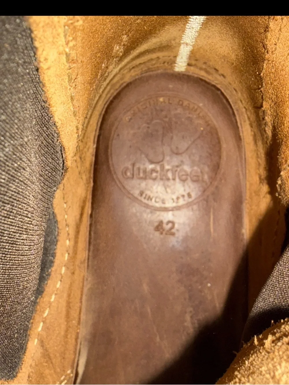 Duckfeet Roskilde Chelsea EU42 US W11 M9 Brown Women Men Pull On Boot Shoe EUC